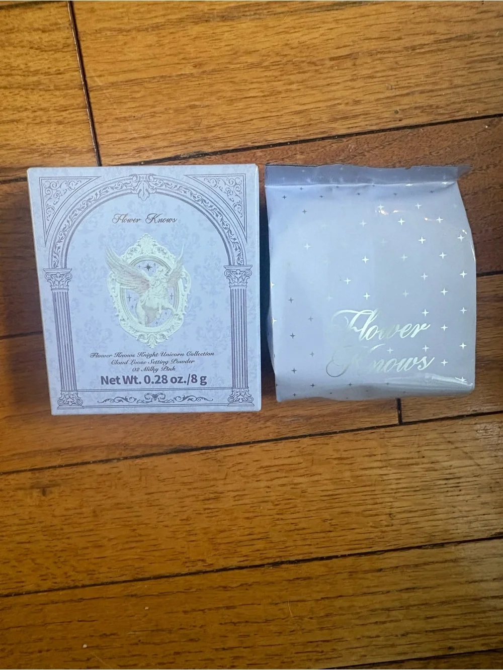 Flower Knows Translucent Setting Powder — Milky Pink (02)